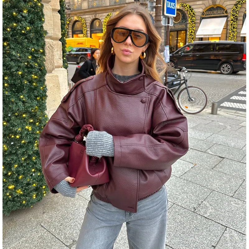 Women's Bomber Jacket – Cropped Trendy Jacket