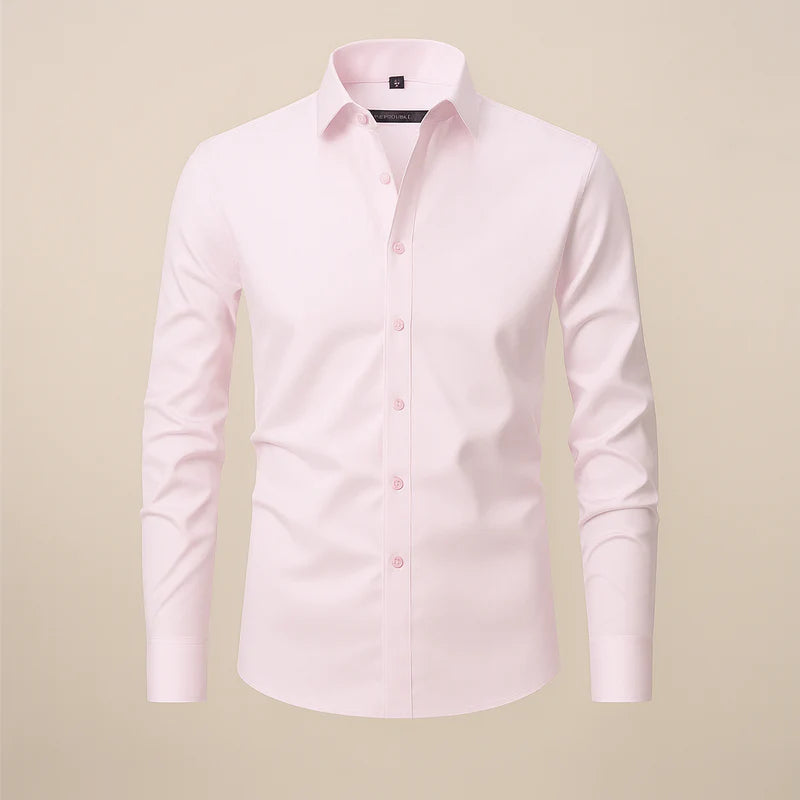 The Oltrarno Men's Wrinkle Resistant Business Dress Shirt