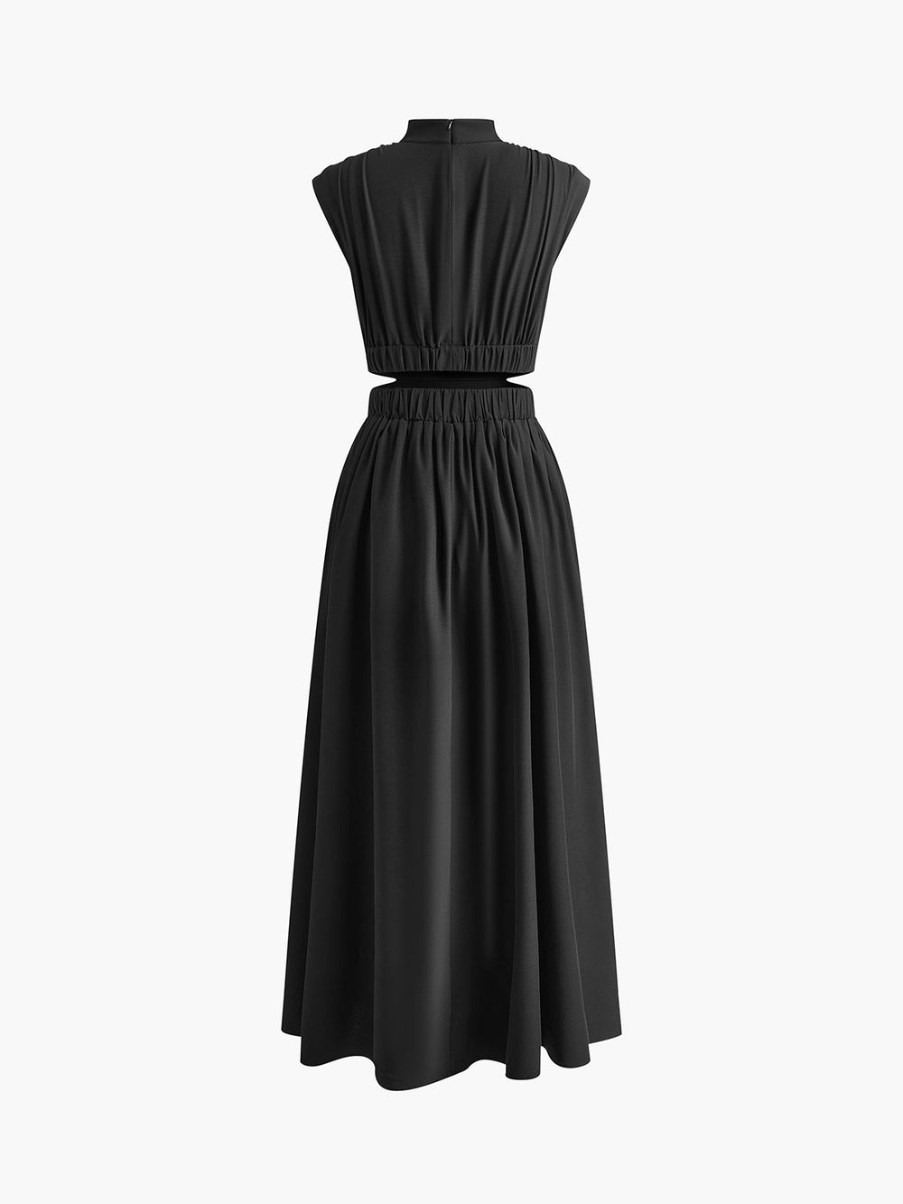 Women's Sleeveless Gown with Cut Away Sides