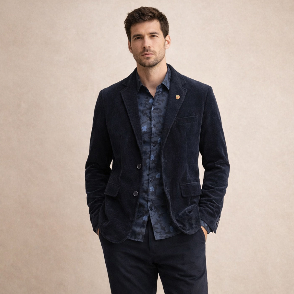 The Ridgeway Men’s Vintage Corduroy Blazer