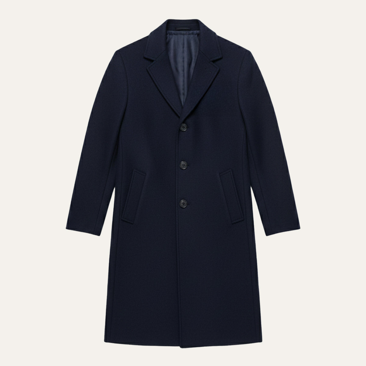 The Belmont Men’s Elegant Classic Wool Overcoat