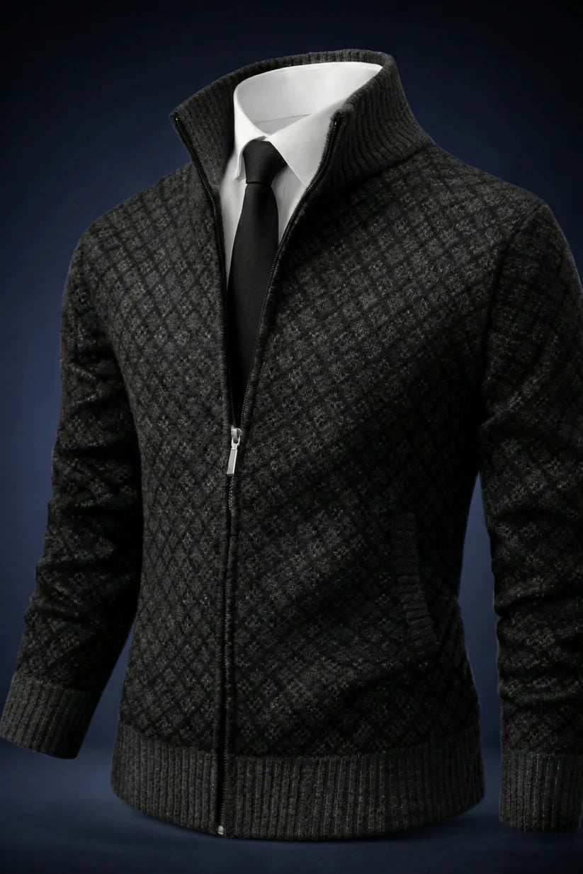 The Columbus Men's Smart Zip Cardigan