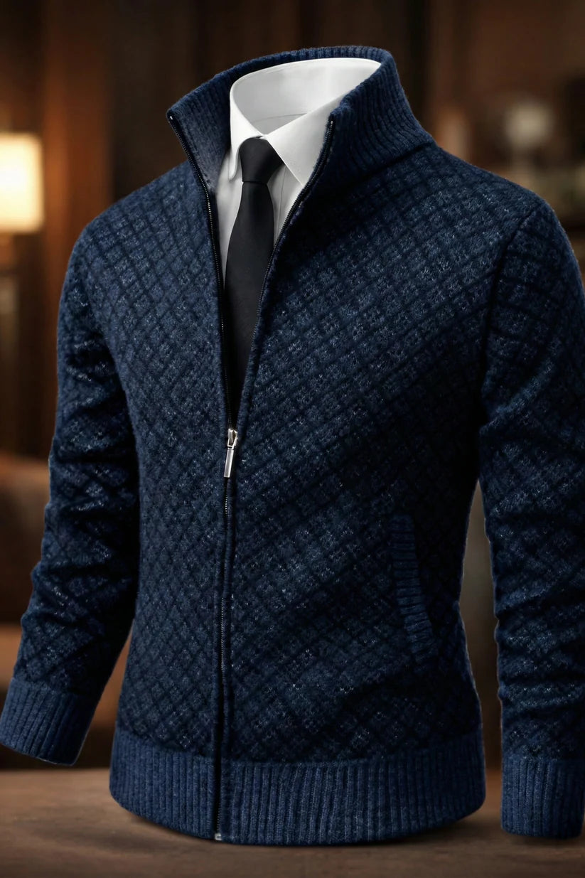 The Columbus Men's Smart Zip Cardigan