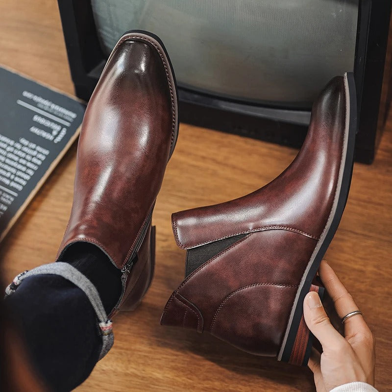 The Curzon Men's Side Zip Chelsea Boots