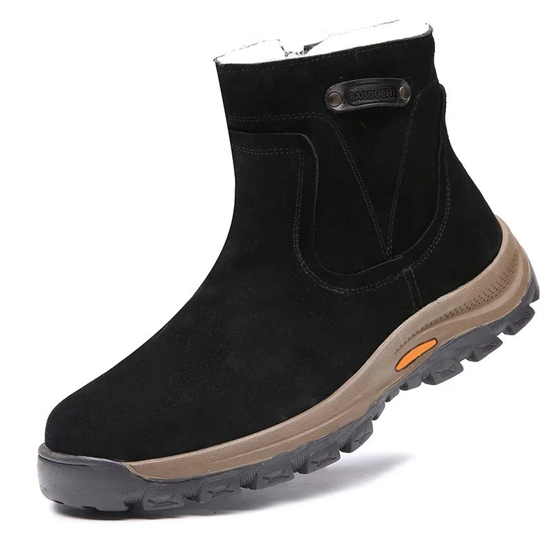 The Bruton Men's Shearling Lined Non Slip Winter Boots
