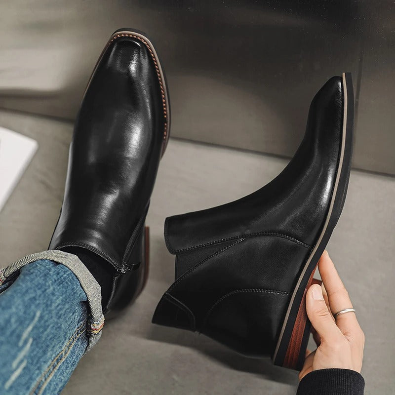 The Curzon Men's Side Zip Chelsea Boots