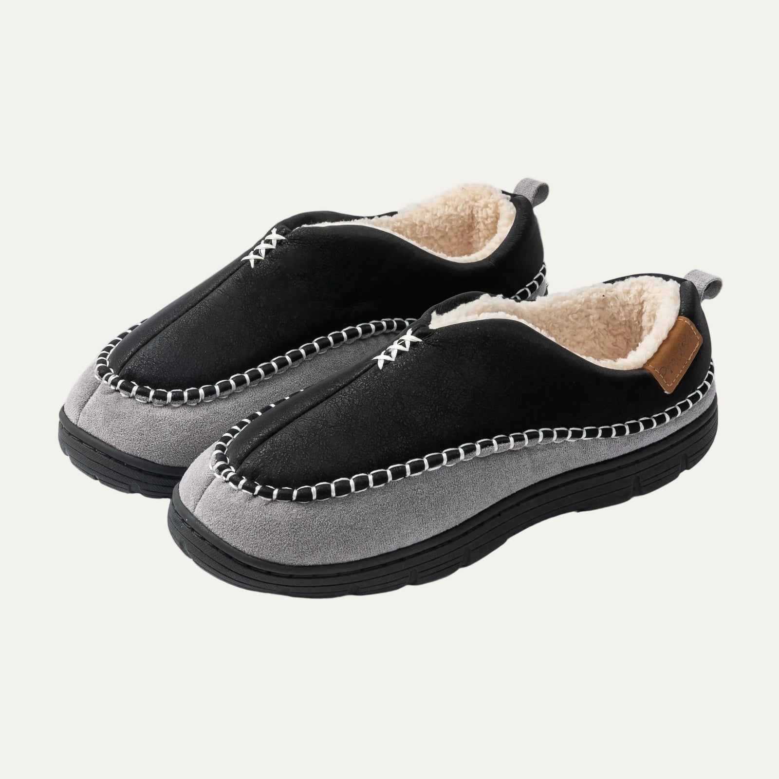 The Blackfriars Men's Fleece Lined Slip On Slippers