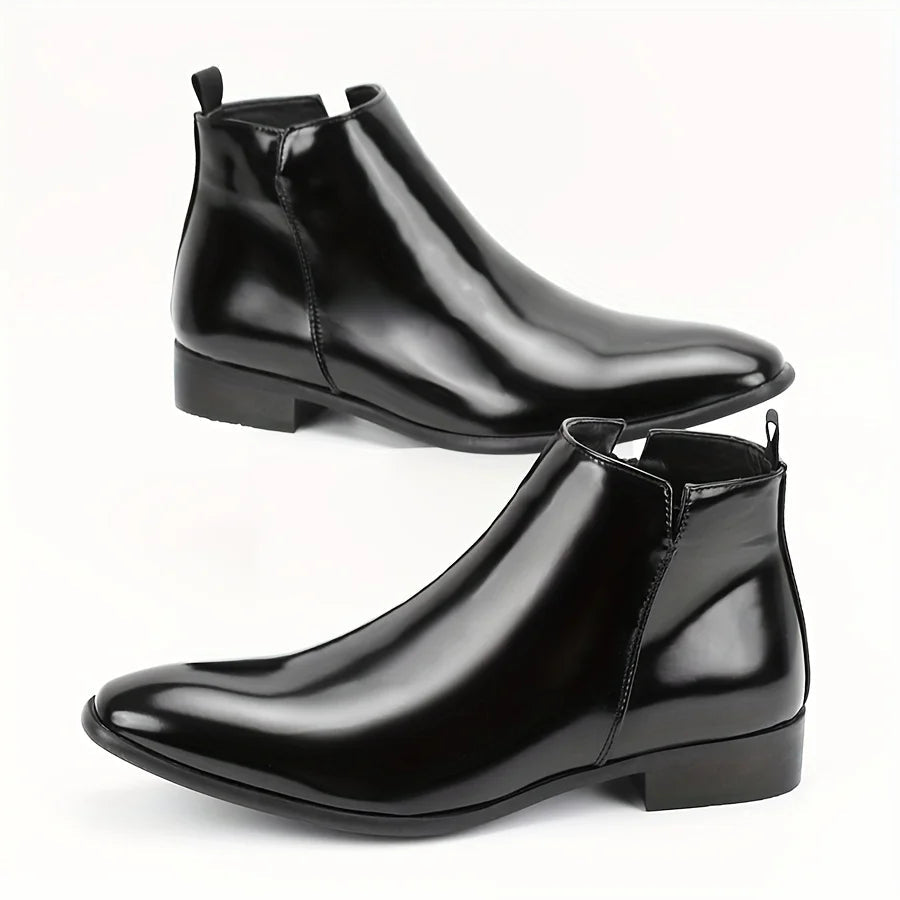 The Holland Park Men's Leather Chelsea Dress Boots